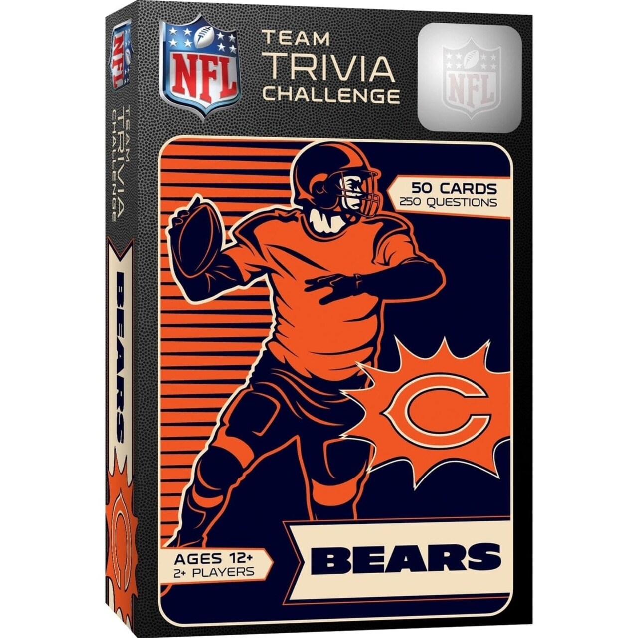 Chicago Bears Trivia Challenge Game 50 Cards 250 Questions Age 12 And Up